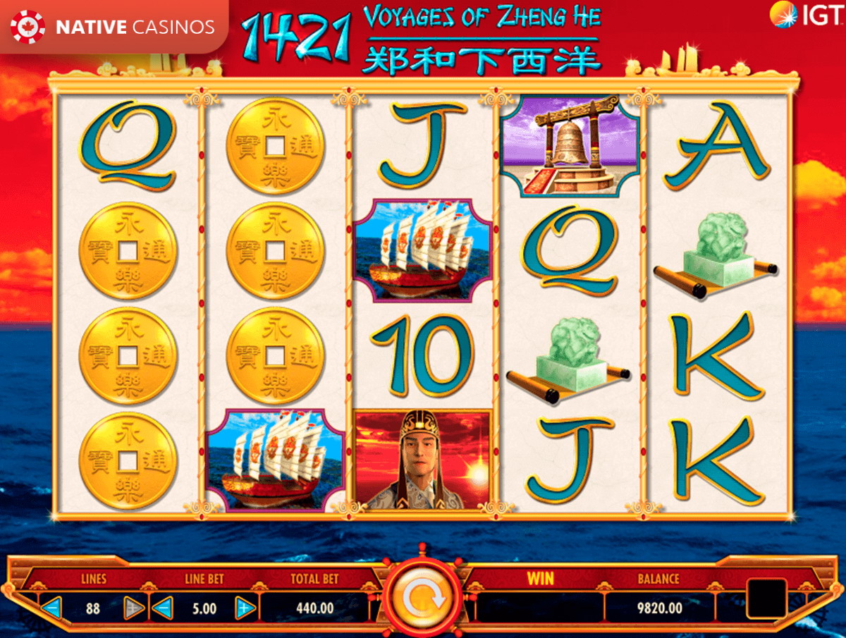 Play 1421 Voyages of Zheng He By IGT