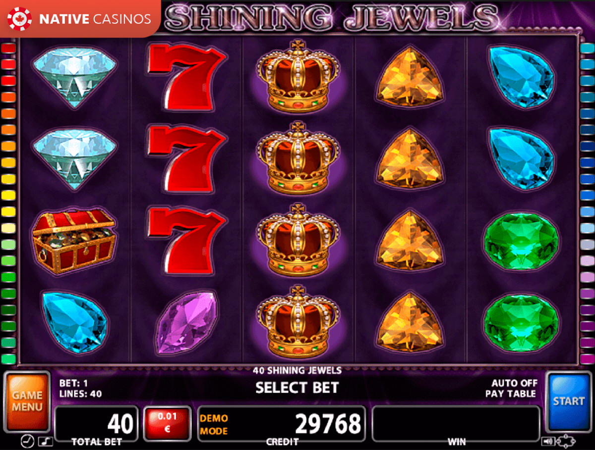 Play 40 Shining jewels By Casino Technology