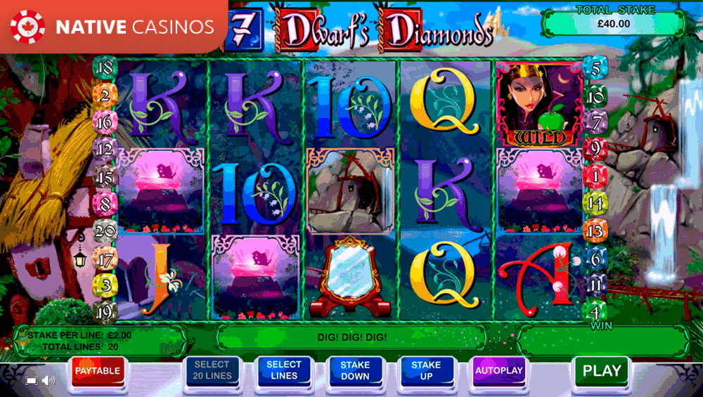 Play 7 Dwarf’s Diamonds By Cayetano