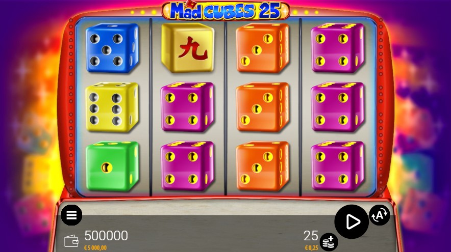 Play Mad Cubes 25 By Zeus Play