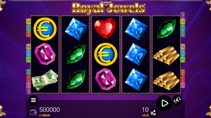 Play Royal Jewels By Zeus Play