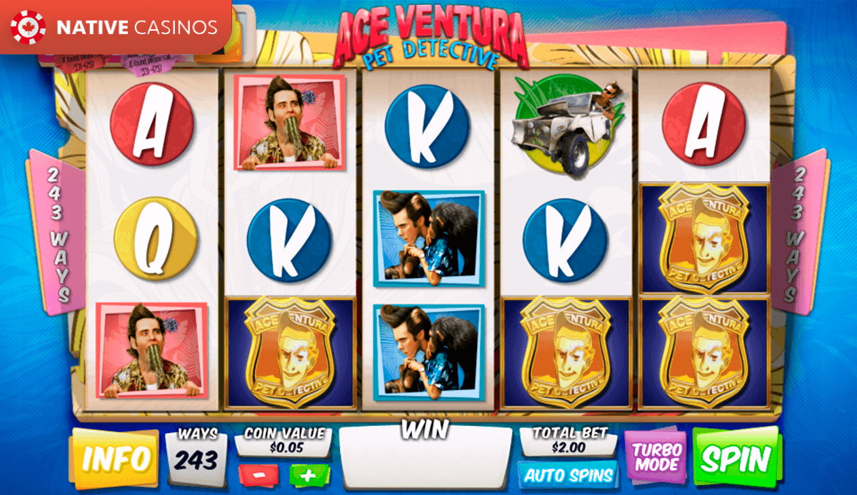 Play Ace Ventura: Pet Detective By PlayTech