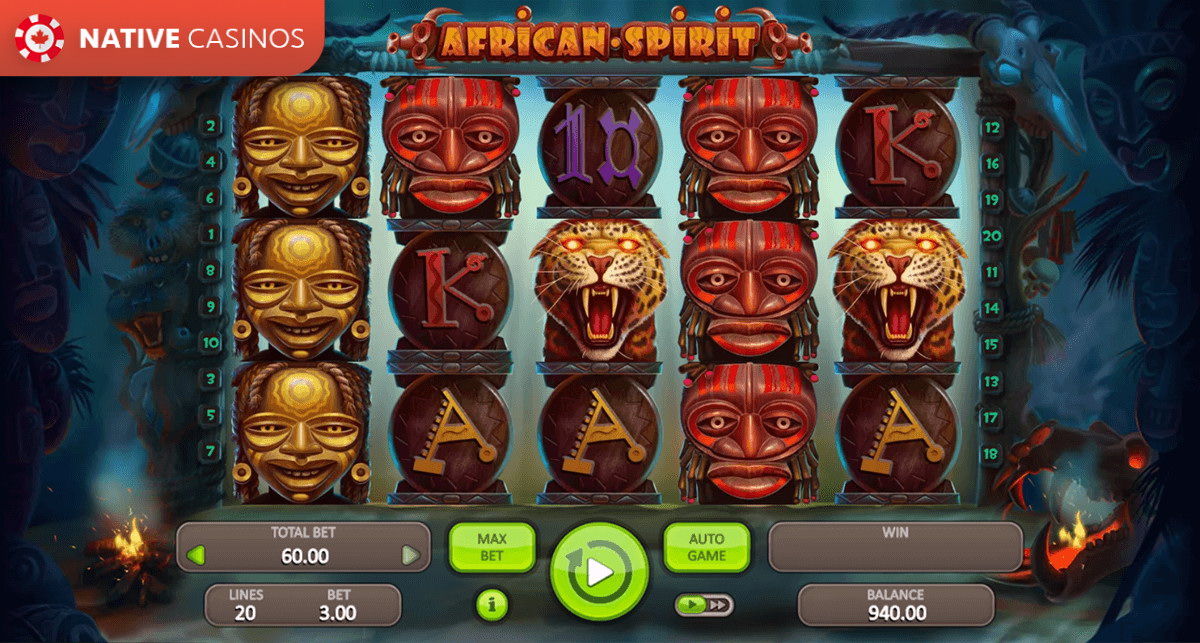 Play African Spirit By Booongo