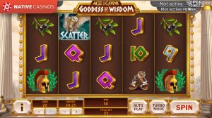 Age of the Gods: Goddess of Wisdom Slot by PlayTech For Free