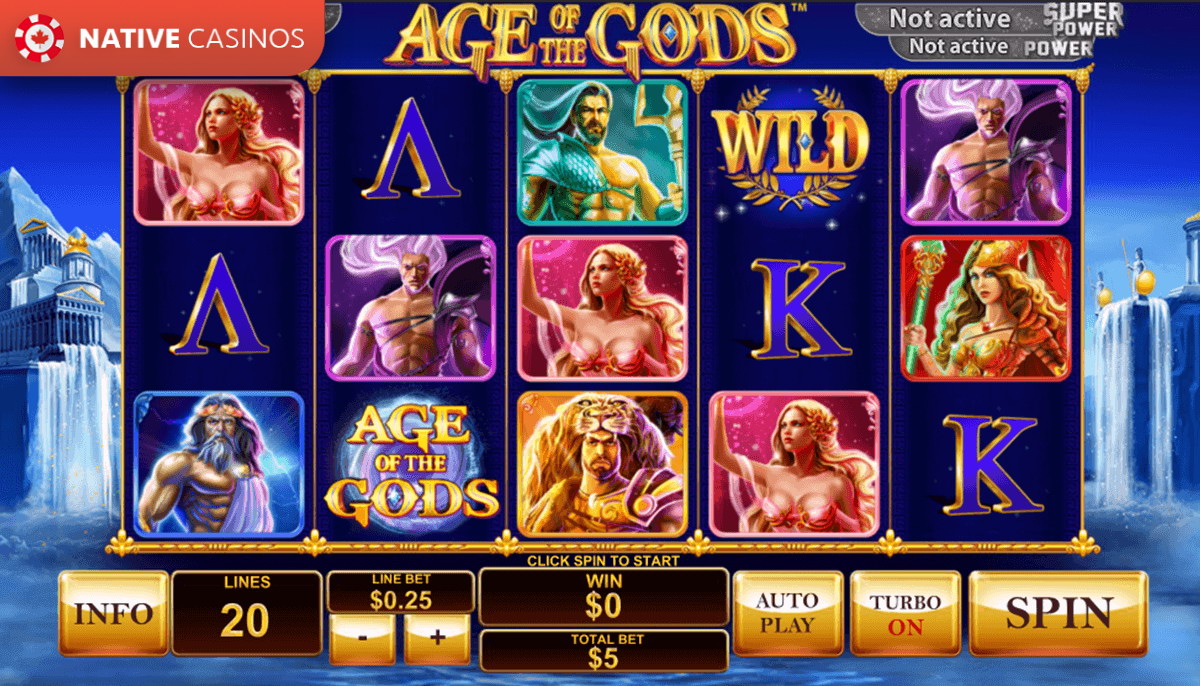 Play Age of the Gods By PlayTech