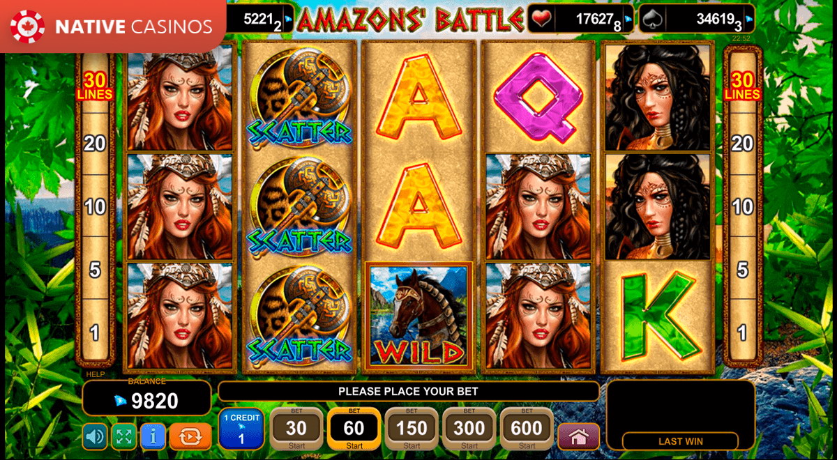 Play Amazons’ Battle By EGT