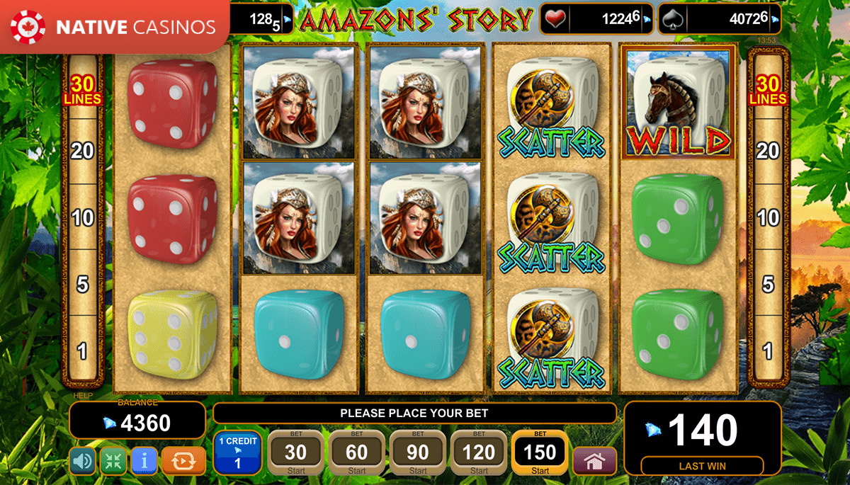 Play Amazons Story By EGT
