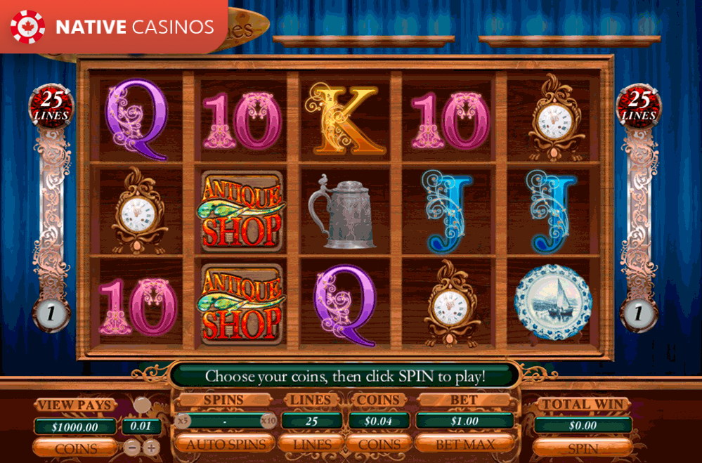 Play Antique Riches By Genesis Gaming