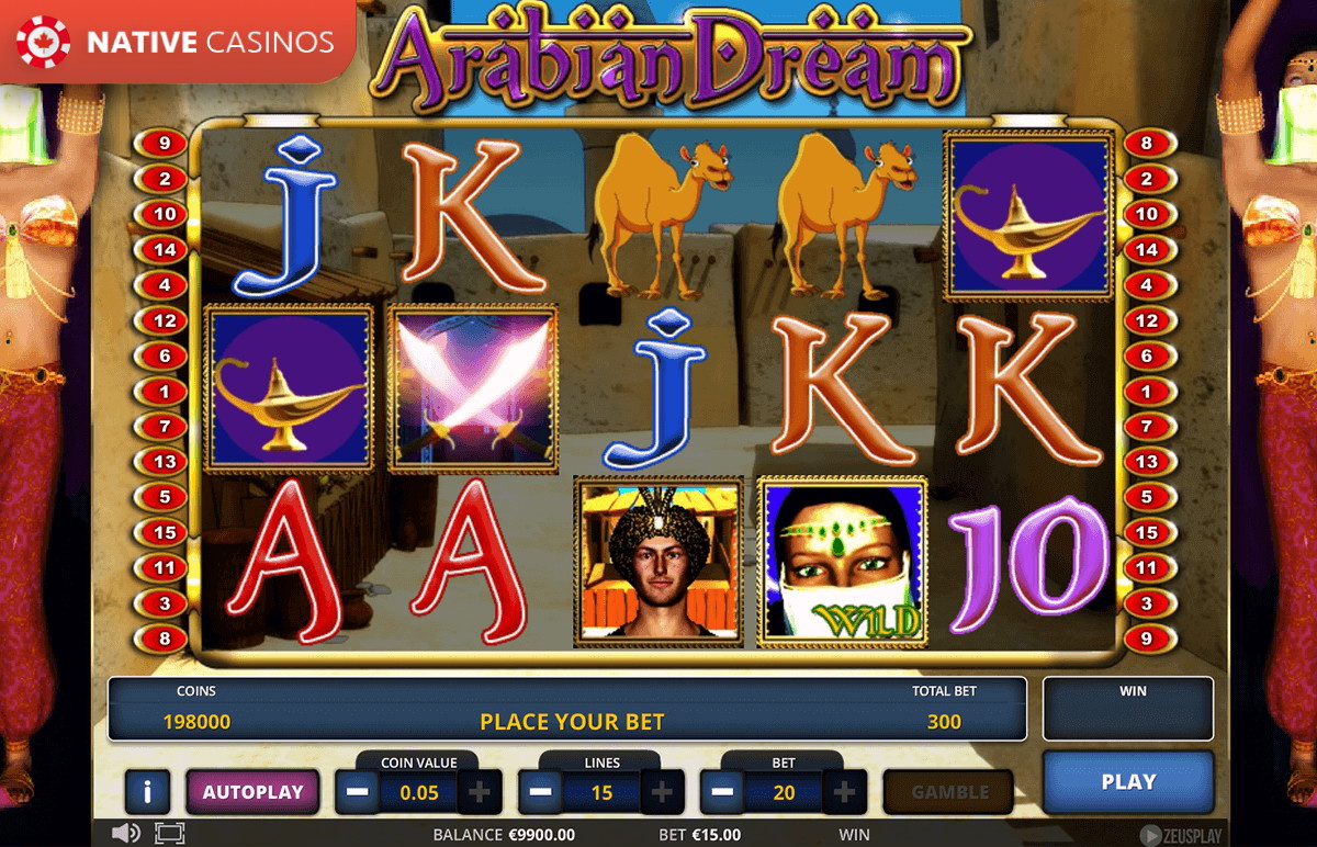 Play Arabian Dream By Zeus Play