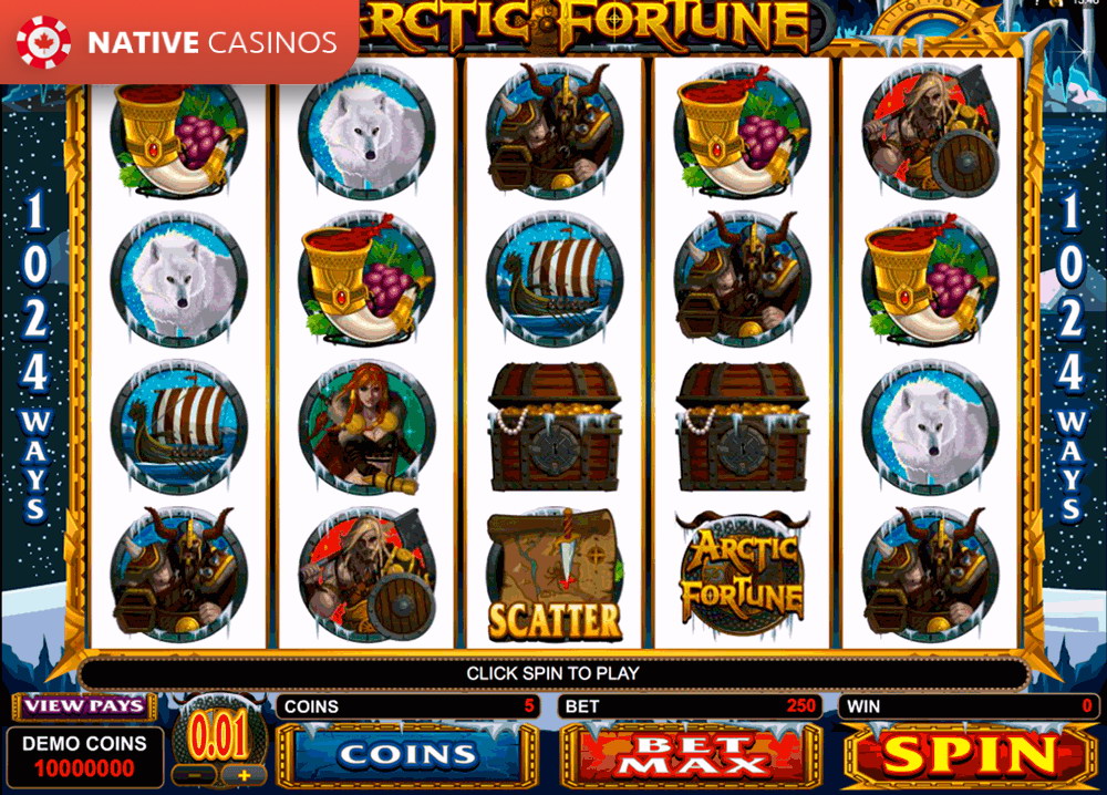 Play Arctic Fortune by Microgaming