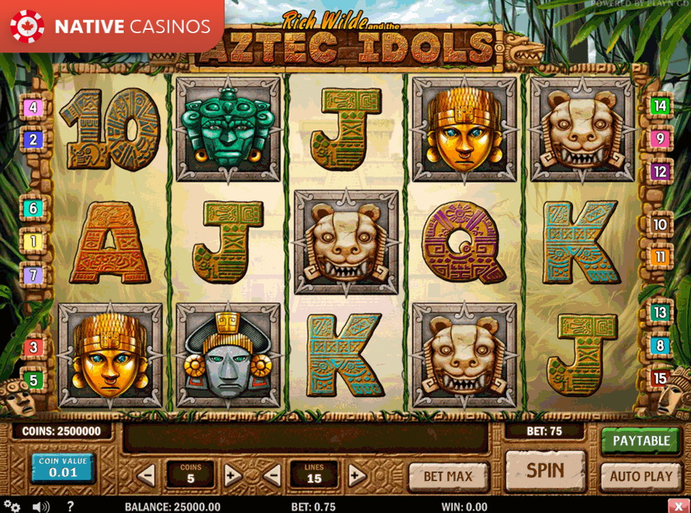 Play Aztec Idols By About Play’n Go