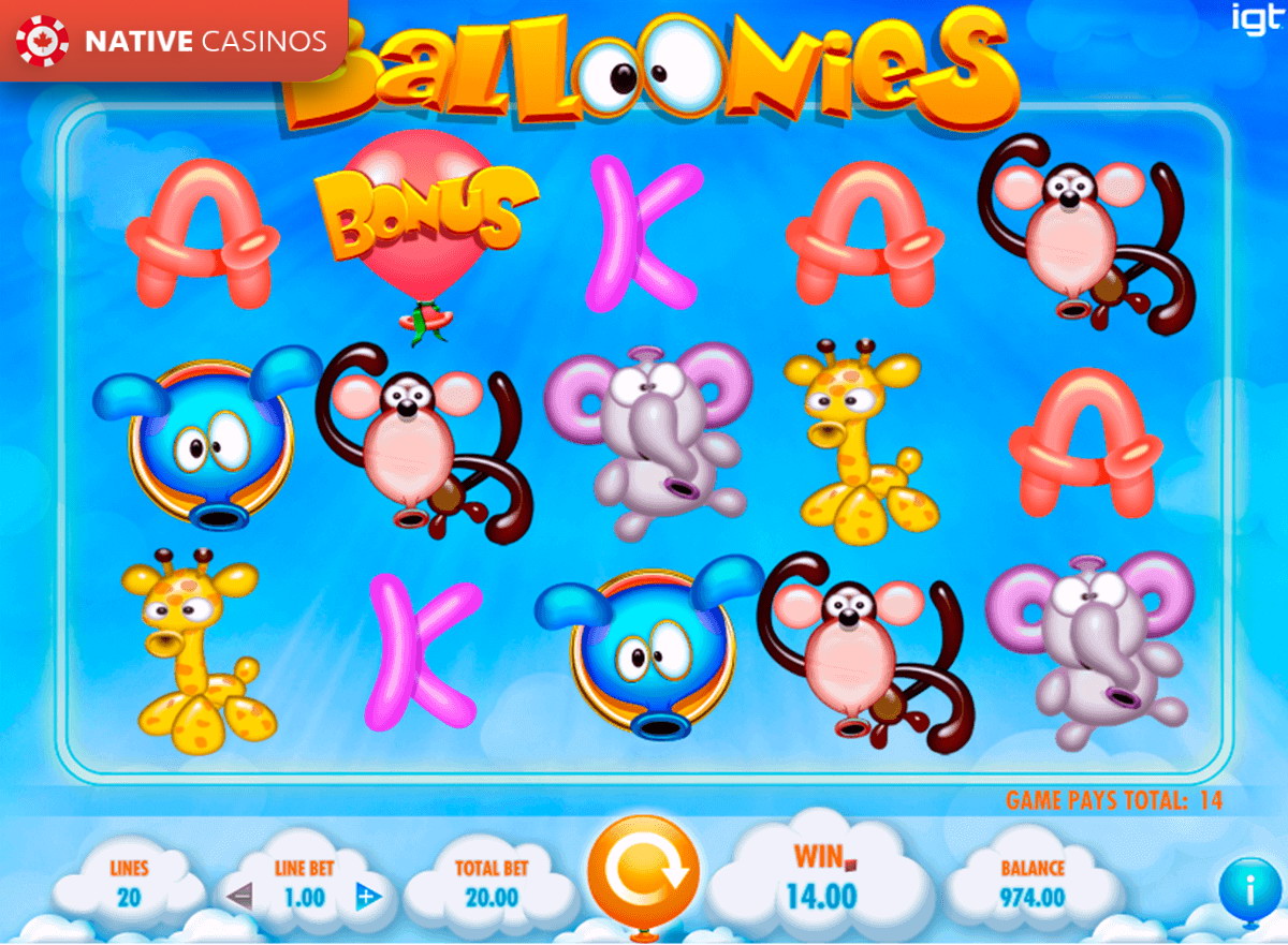 Play Balloonies By IGT