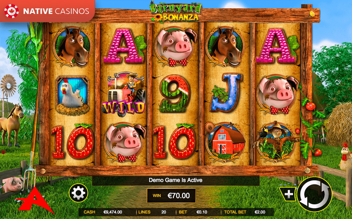 Play Barnyard Bonanza Slot Machine by Ainsworth