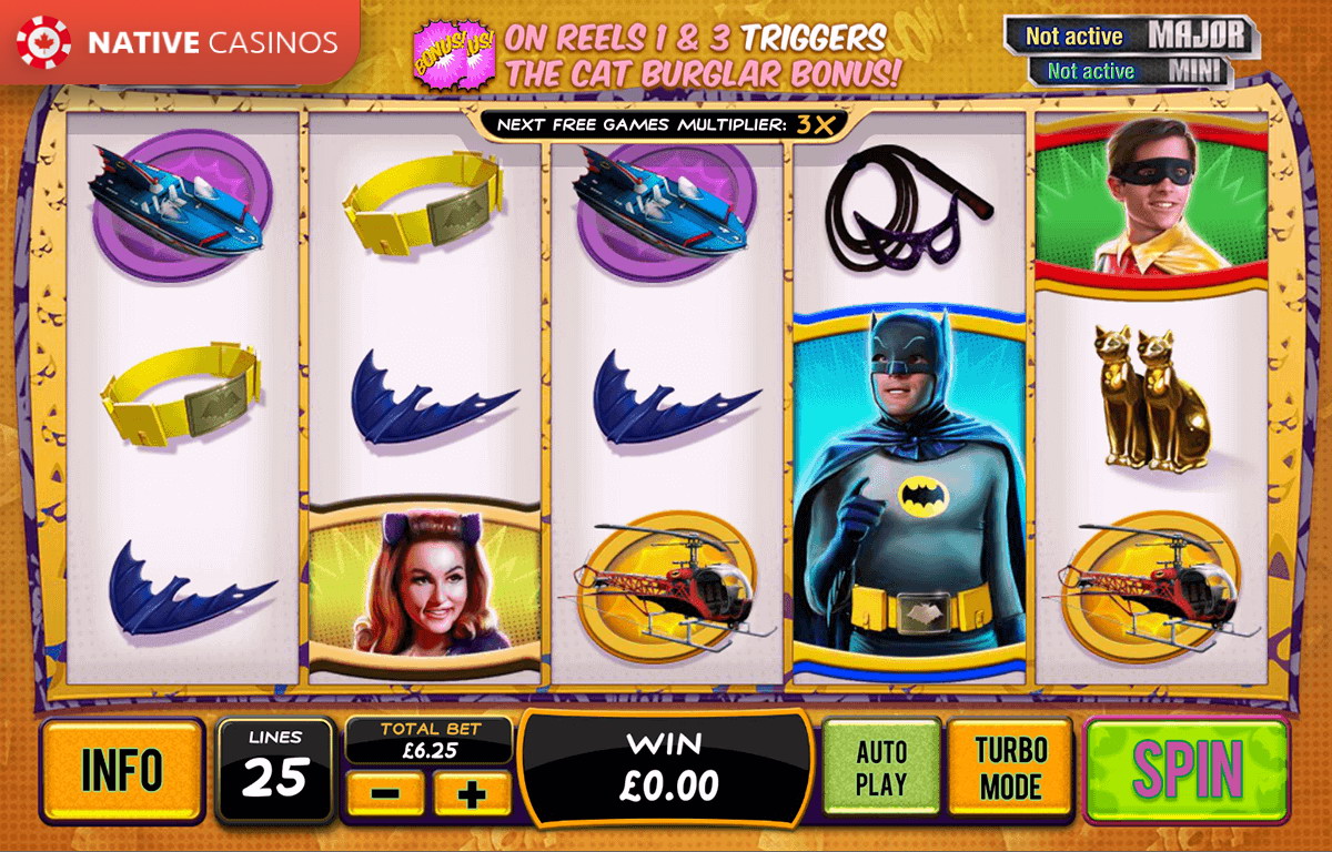 Play Batman & Catwoman Cash Slot Online by Playtech