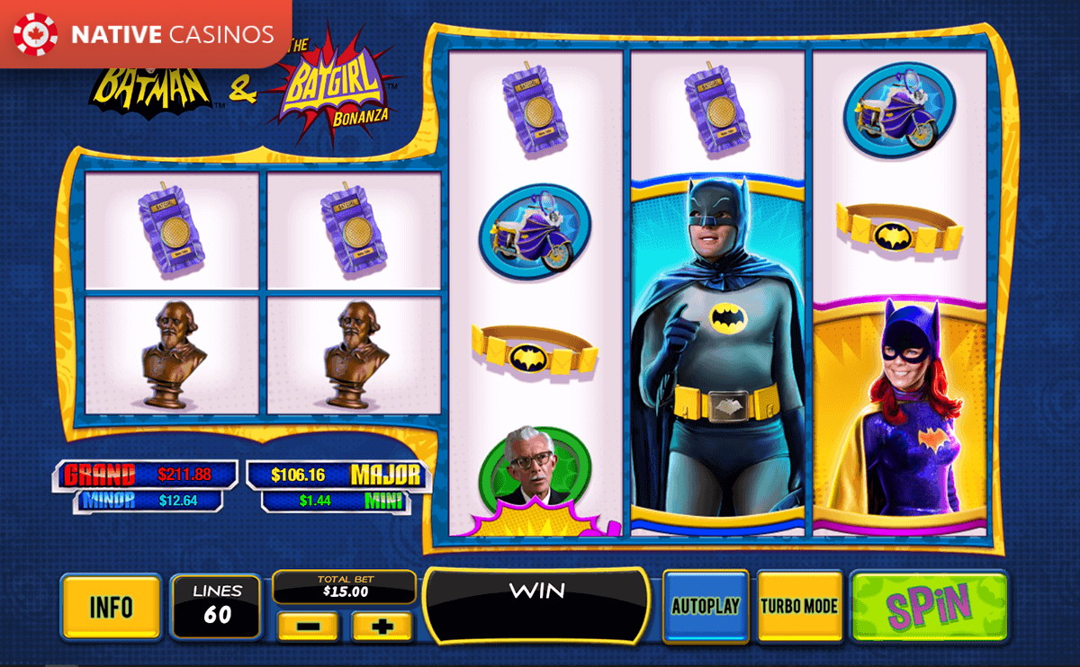 Play Batman & The BatGirl Bonanza By PlayTech