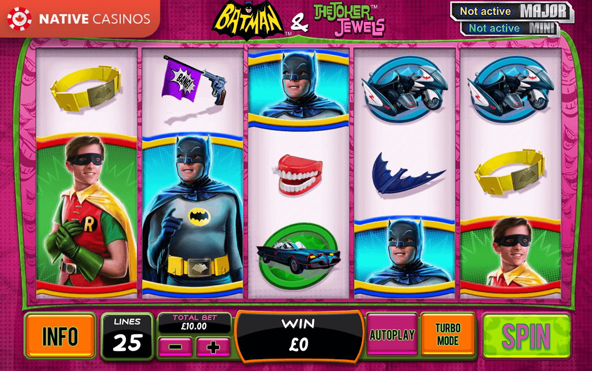 Play Batman & The Joker Jewels Slot by Playtech
