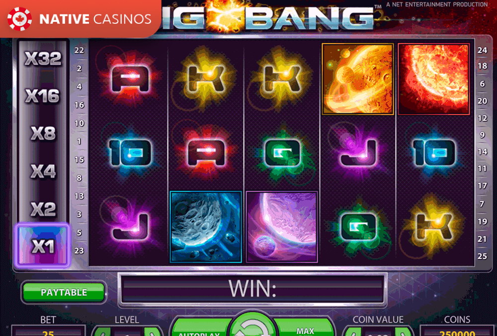 Play Big Bang By NetEnt