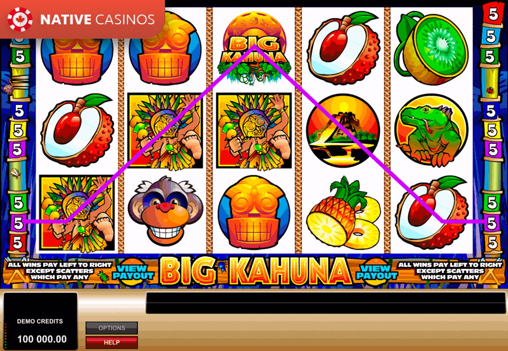Play Big Kahuna by Microgaming