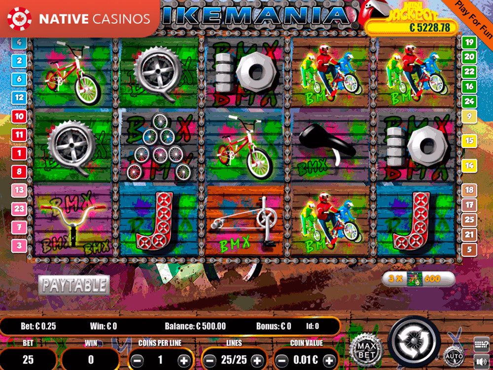 Play Bike Mania By Portomaso Gaming
