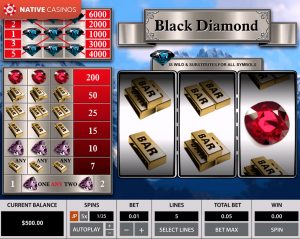 Black Diamond 3 Reels By Pragmatic Play Info