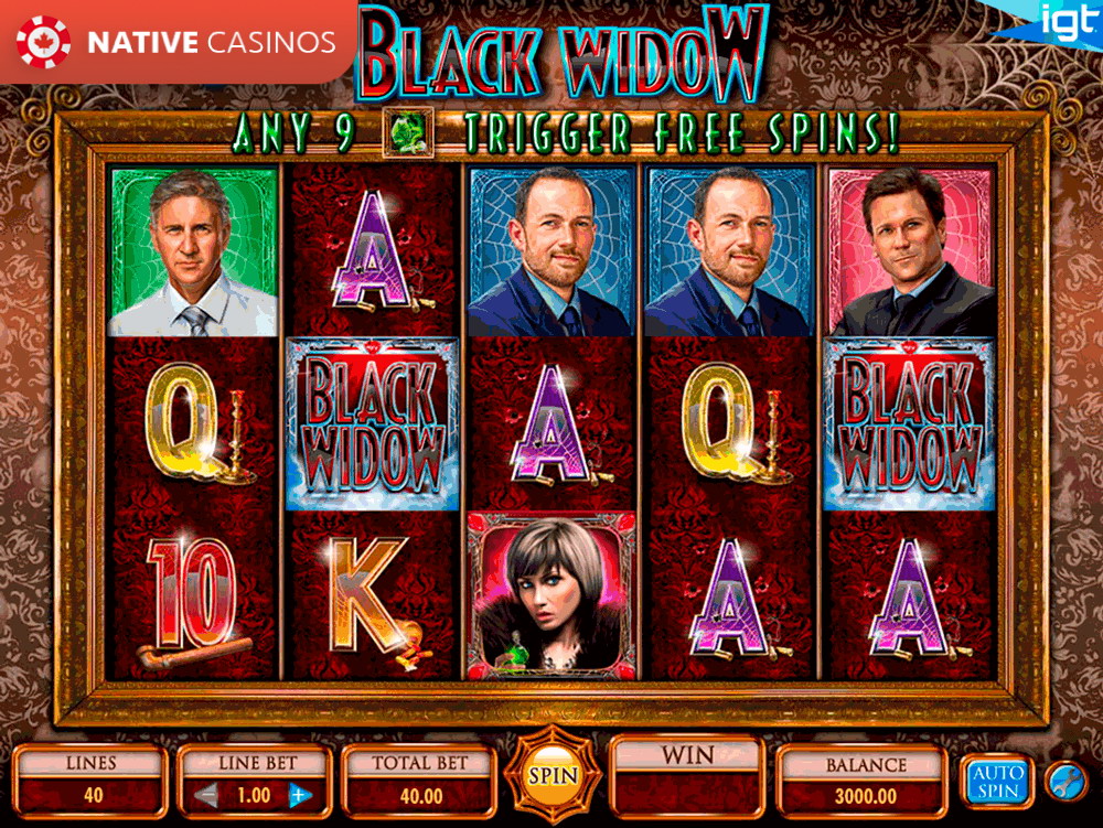Play Black Widow By IGT