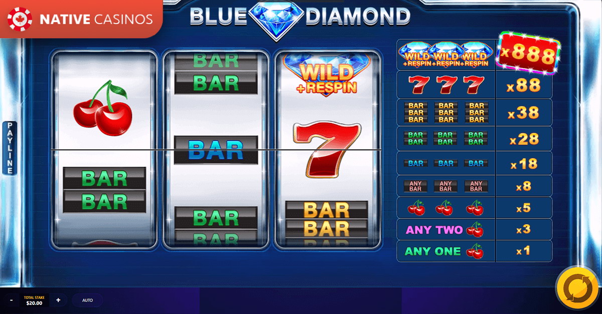 Play Blue Diamond By Red Tiger Gaming