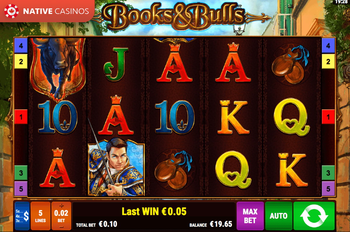 Books and bulls bally wulff slot game ufc