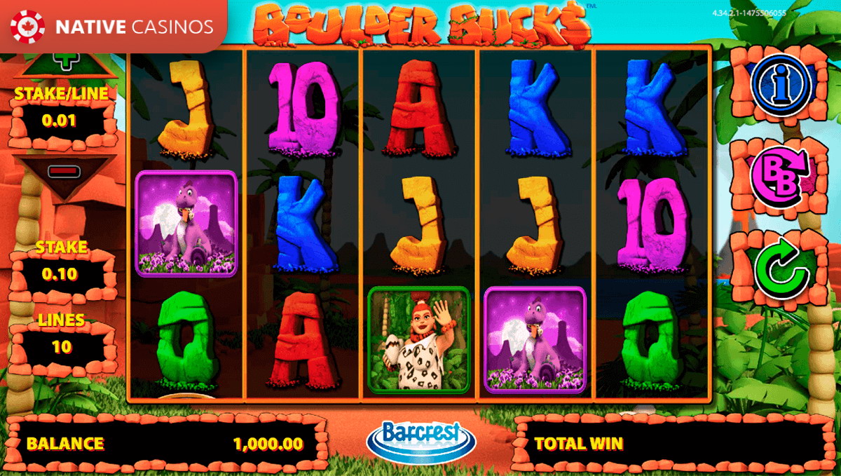 Play Boulder Bucks Slot by Barcrest