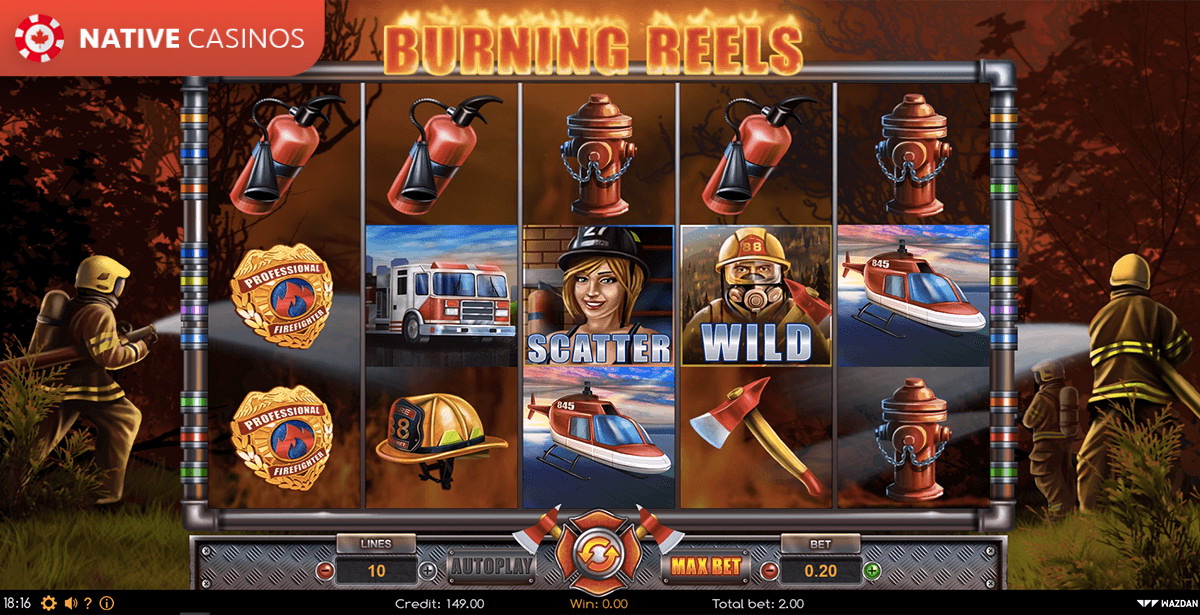 Play Burning Reels By Wazdan