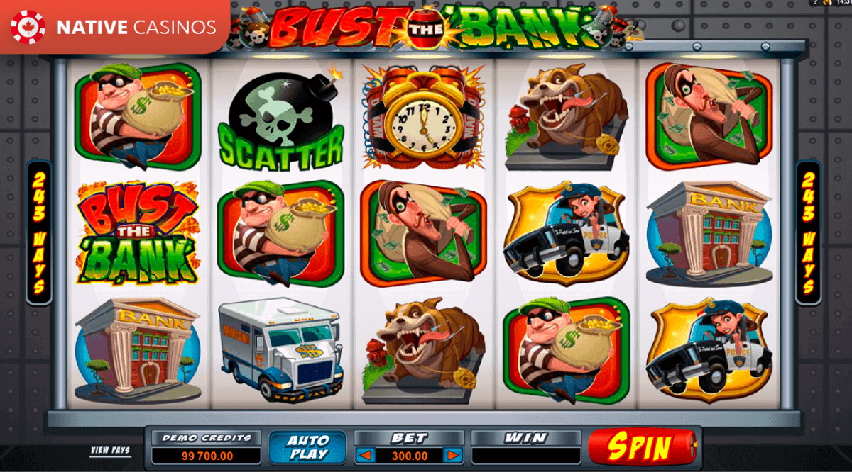 Play Bust The Bank by Microgaming