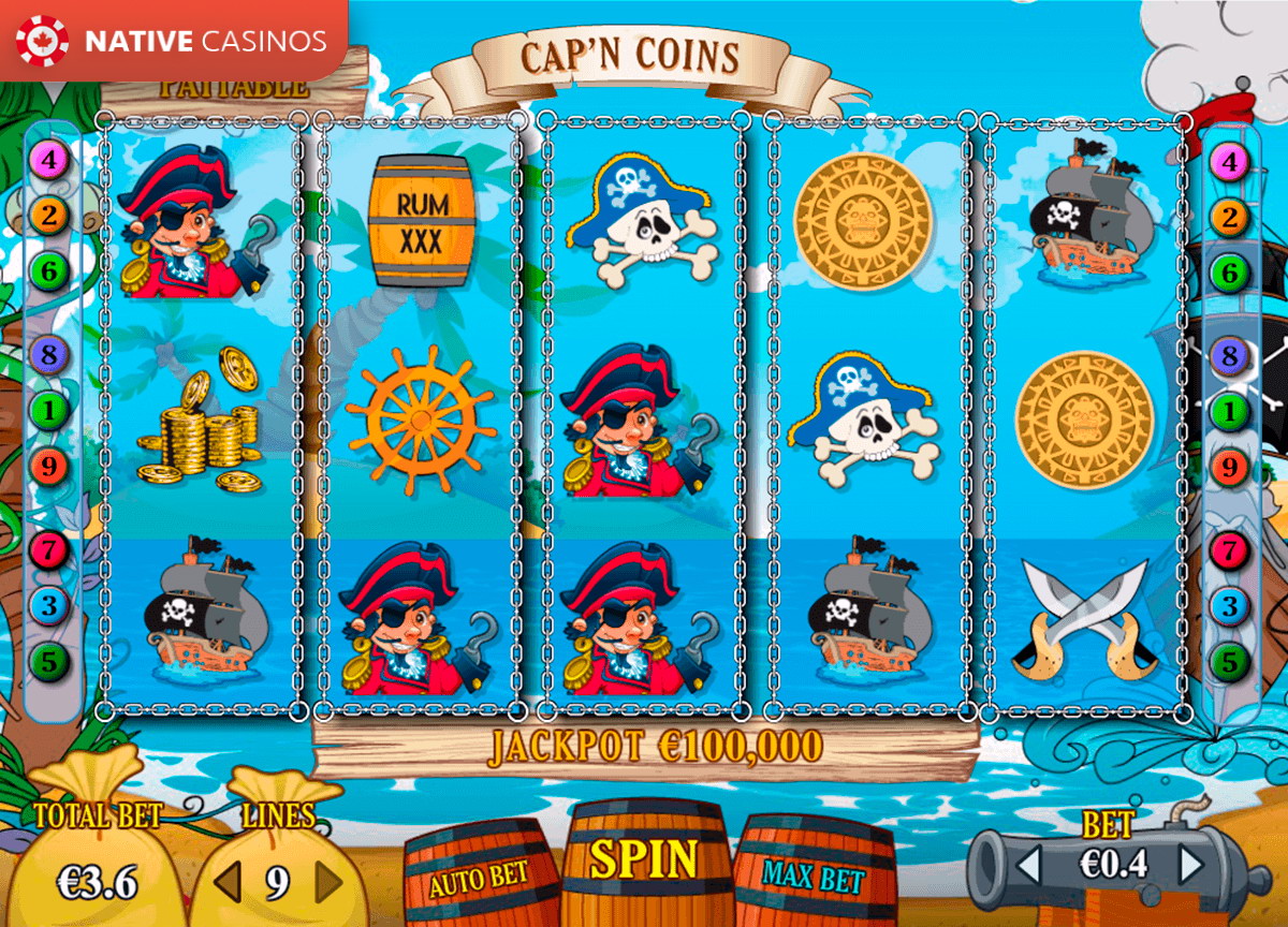 Play Cap’n Coins By Pariplay