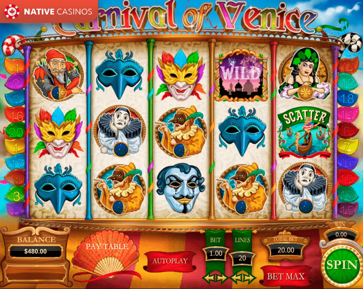 Play Carnival of Venice By Pragmatic Play Info