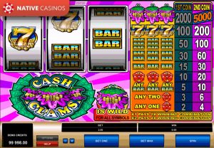 Cash Clams by Microgaming