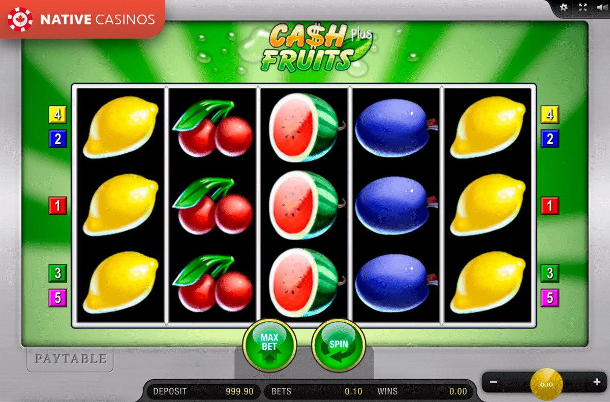 Play Cash Fruits Plus Casino Slot by Merkur