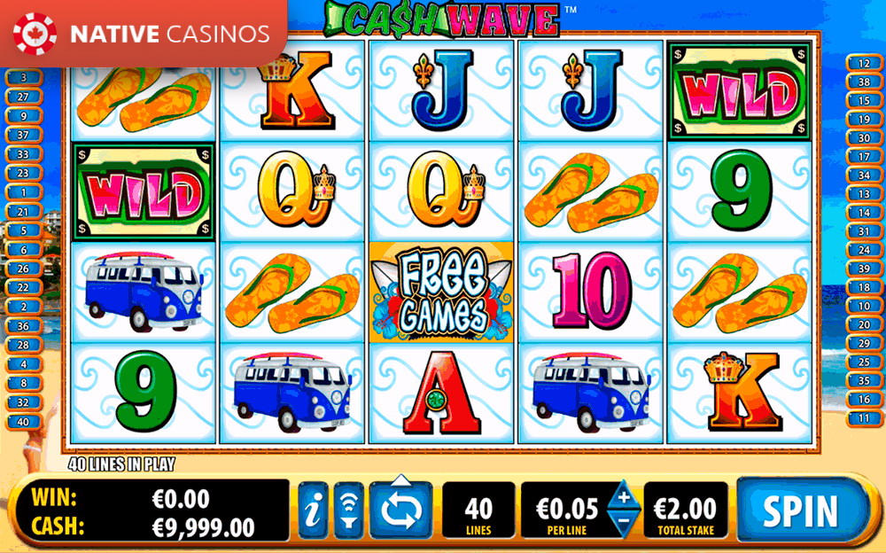 Play Cash Wave By Bally Technologies