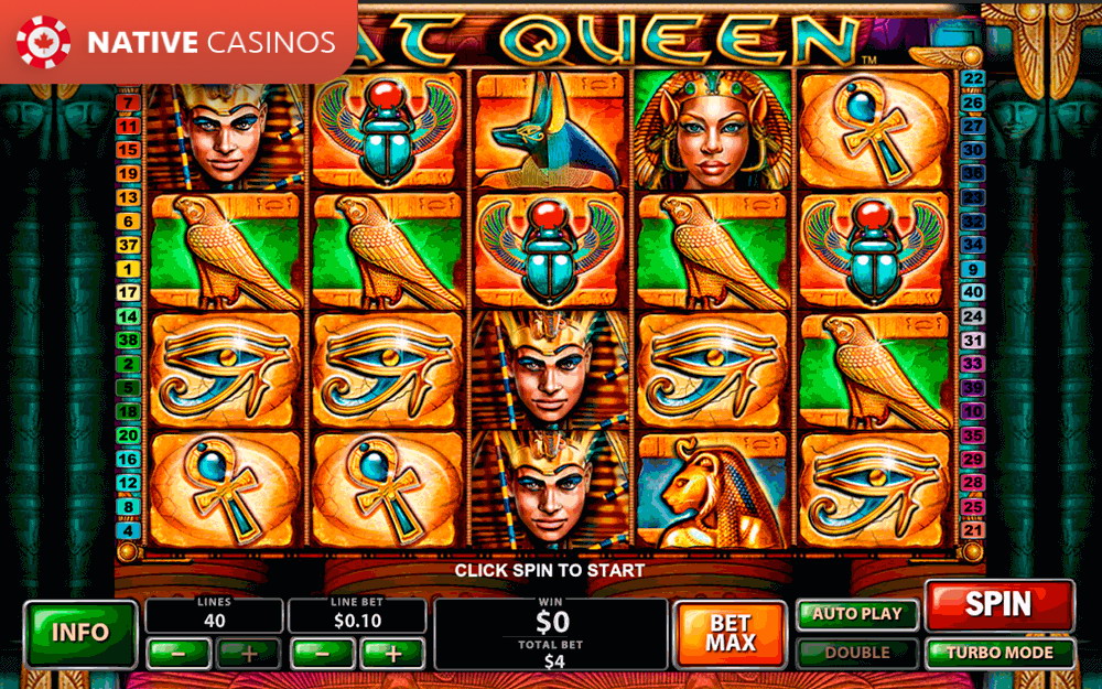 Play Cat Queen Slot by PlayTech For Free