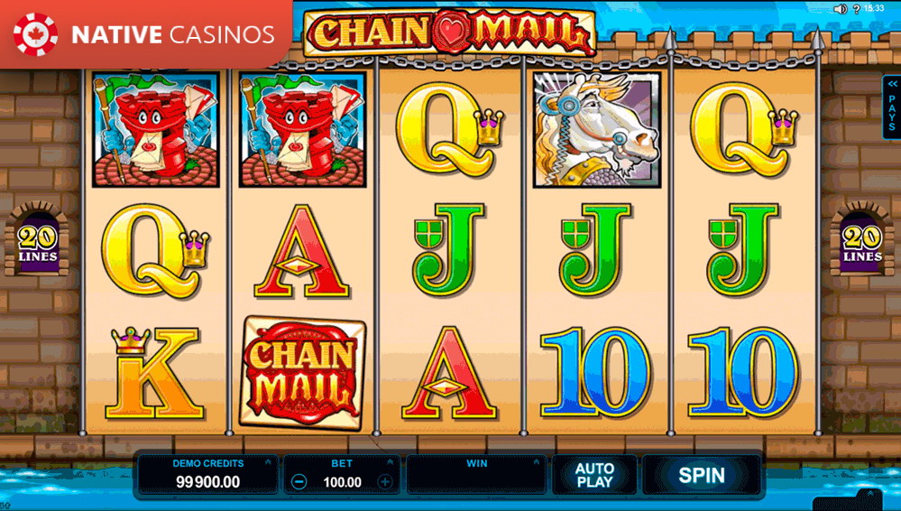 Play Chain Mail by Microgaming