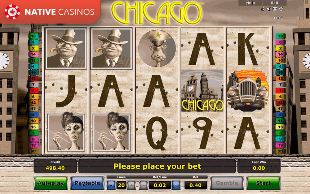 Play Chicago By Novomatic Info
