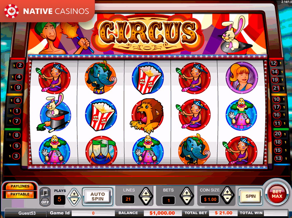 Play Circus By Vista Gaming