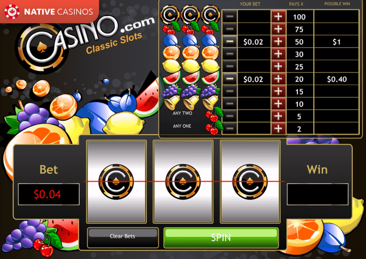Play Classic Slots Reels By PlayTech