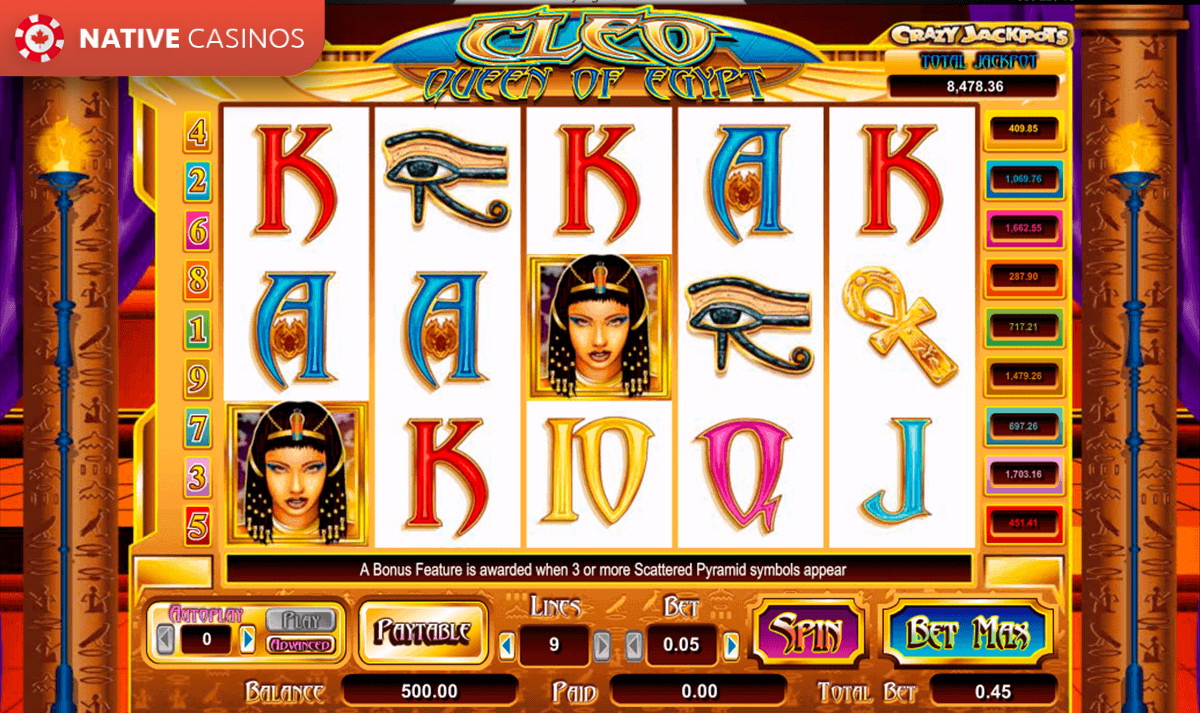 Play Cleo Queen Of Egypt By Amaya