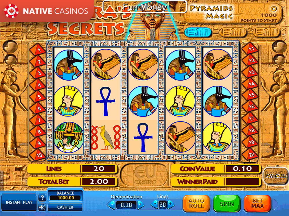 Play Cleopatra’s Secrets By SkillOnNet