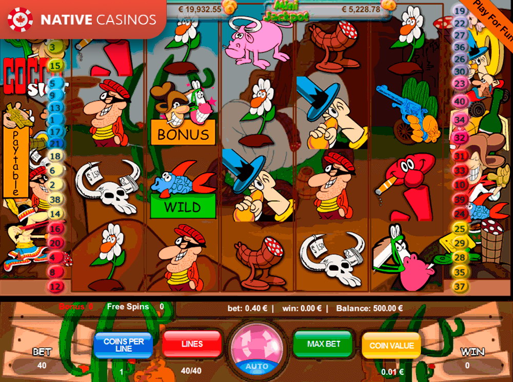Play Cocco Slot By Portomaso Gaming