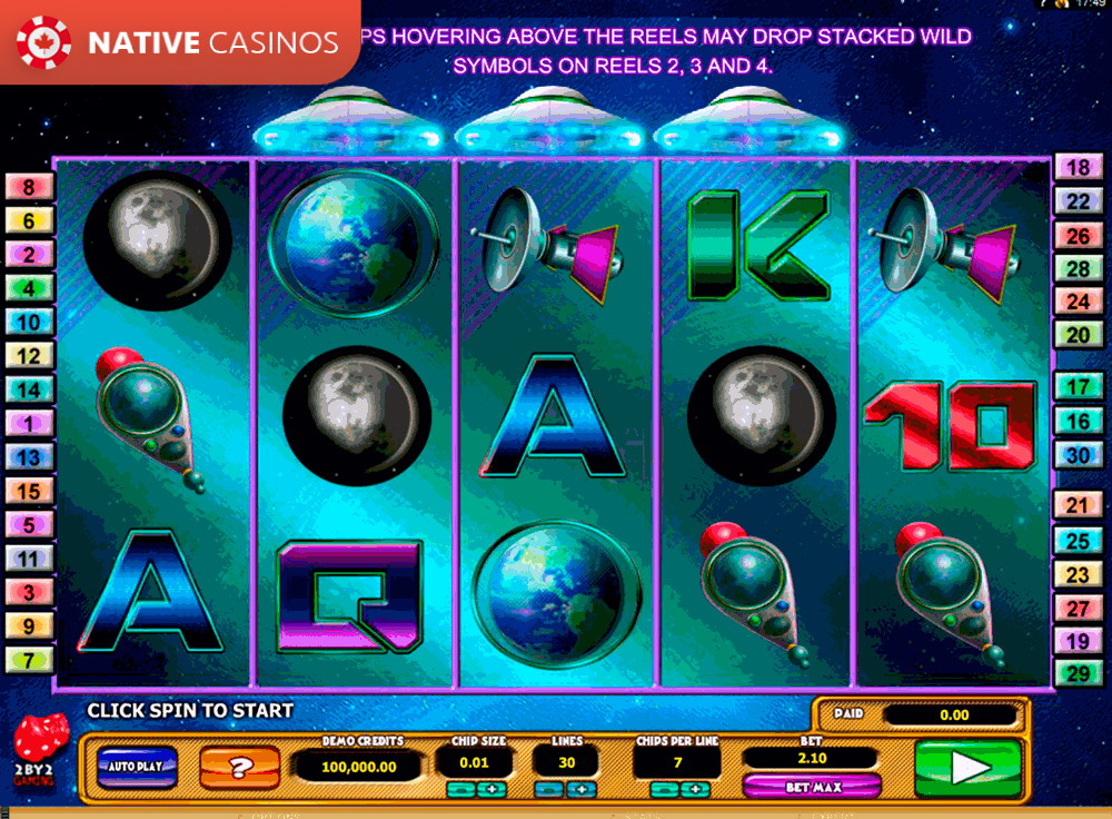 Play Cosmic Invaders By 2By2 Gaming