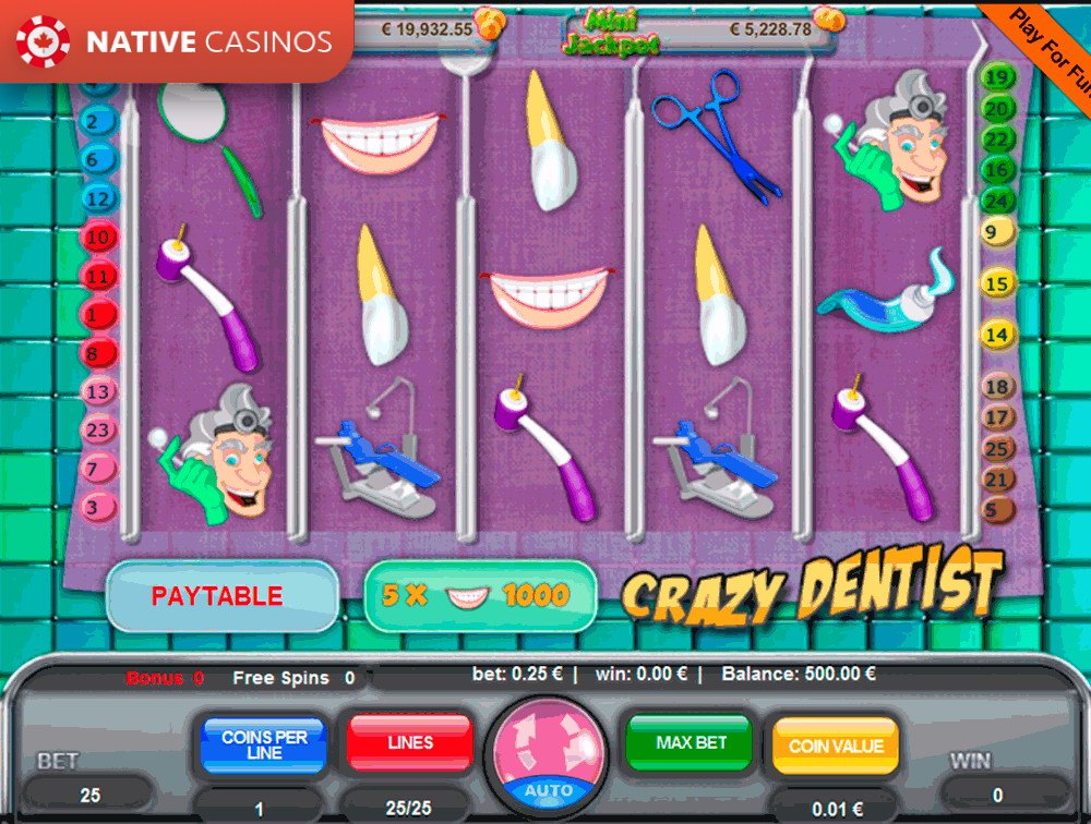 Play Crazy Dentist By Portomaso Gaming