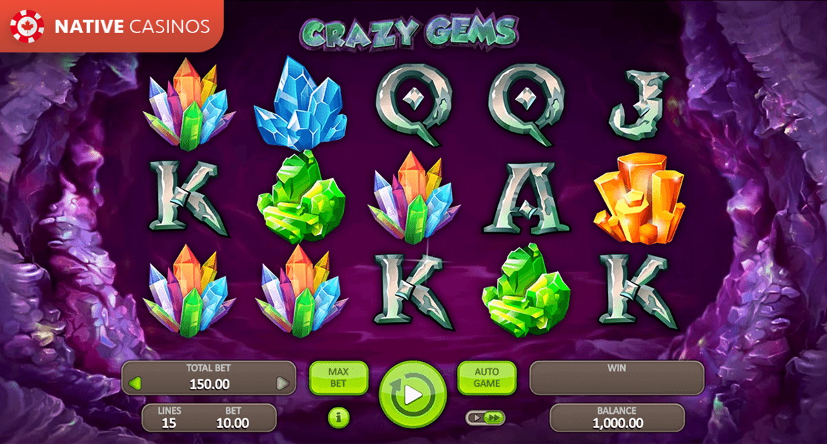Play Crazy Gems By Booongo
