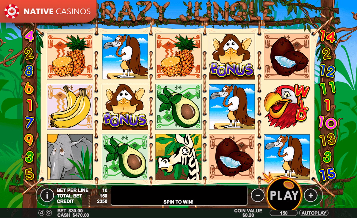 Play Crazy Jungle By Pragmatic Play Info
