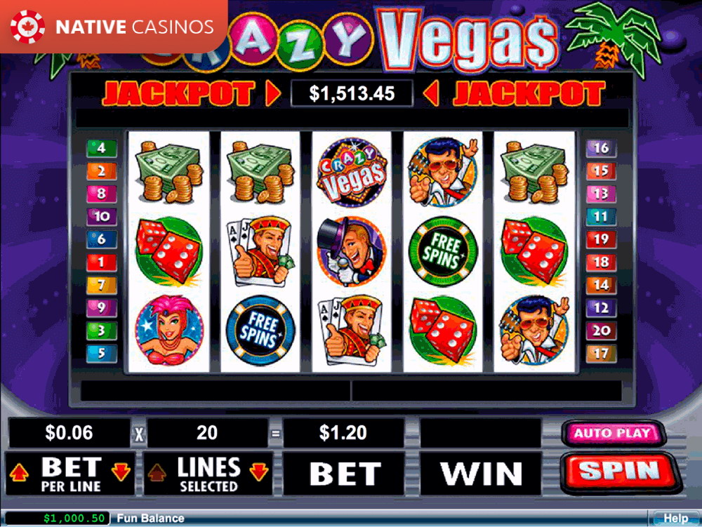 Play Crazy Vegas By RTG