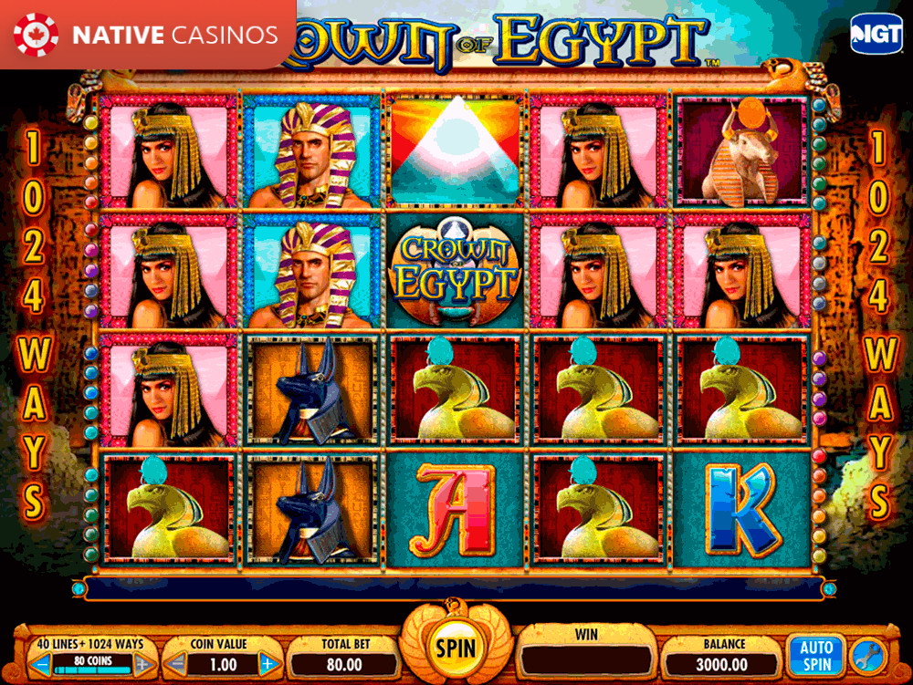 Play Crown of Egypt By IGT