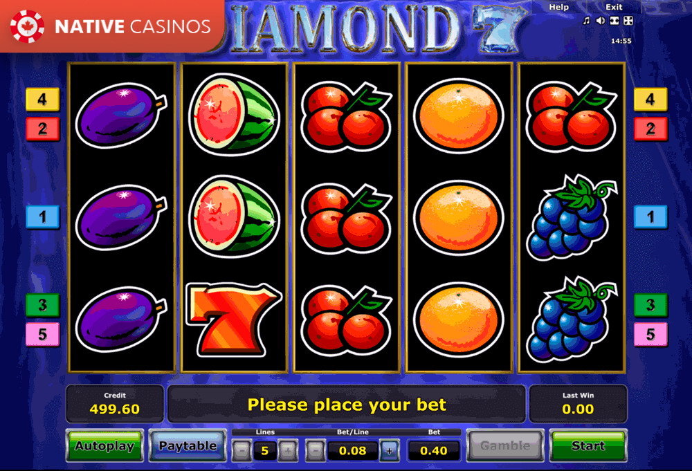 Play Diamond 7 By Novomatic Info